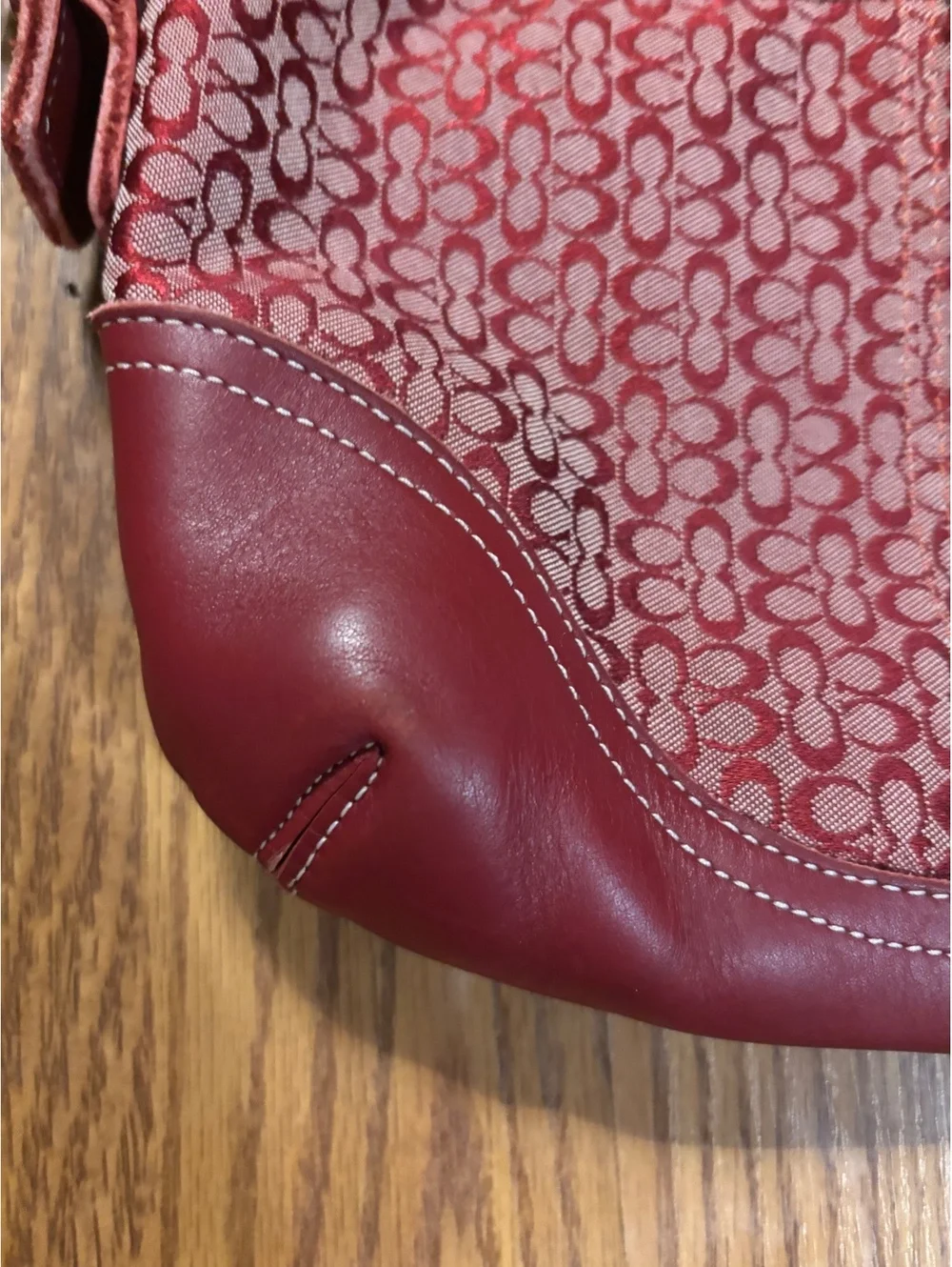 Coach matching purse